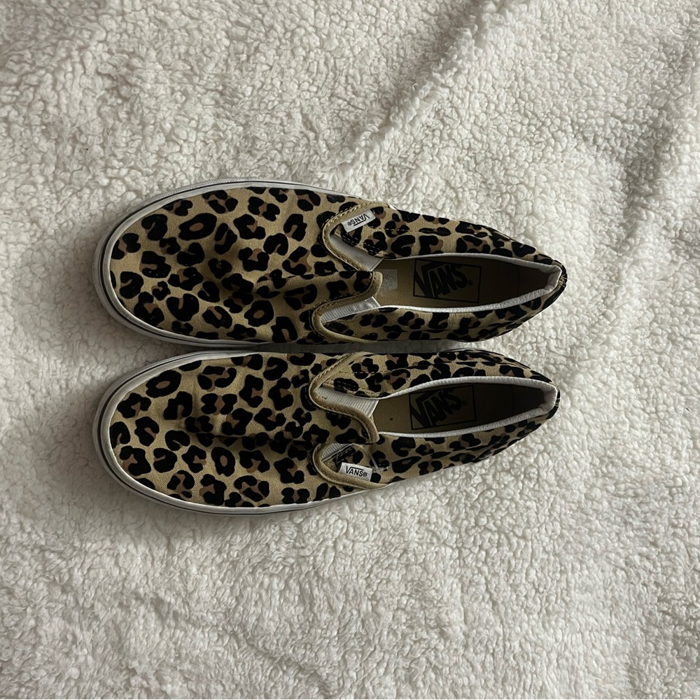 Size 10 cheetah print vans!
